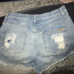 high waisted shorts